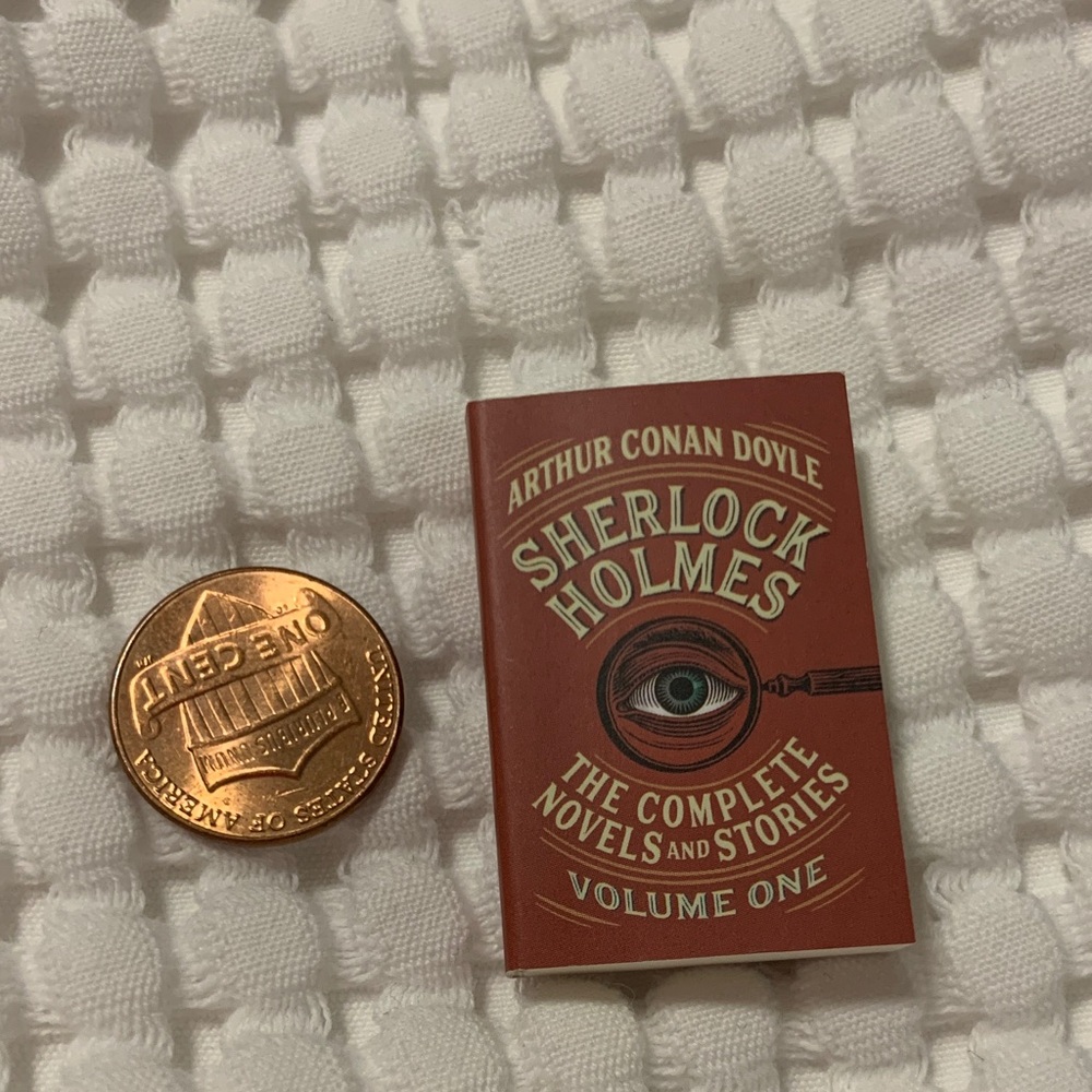 Mini Brands Books Series 2- Sherlock Holmes Miniature Book Toy. Common